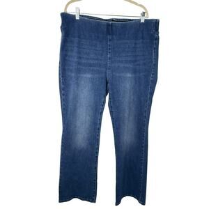 Soft Surroundings Indigo Boot Cut Jeans